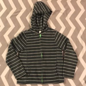 Boys hooded fleece jacket